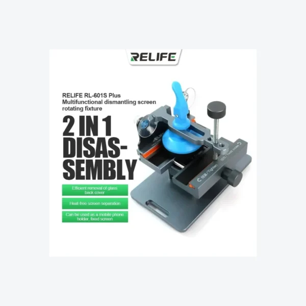 RELIFE RL-601S Soporte Giratorio Universal RELIFE RL-601S | Desmontaje Seguro de Tapas Traseras y Pantallas