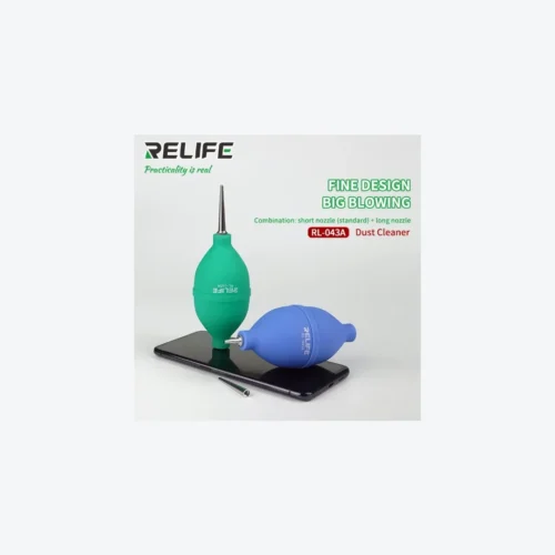 Soplador de Aire Manual RELIFE 2 en 1 | Limpiador de Polvo de Alta Presión para Pantallas y Cámaras