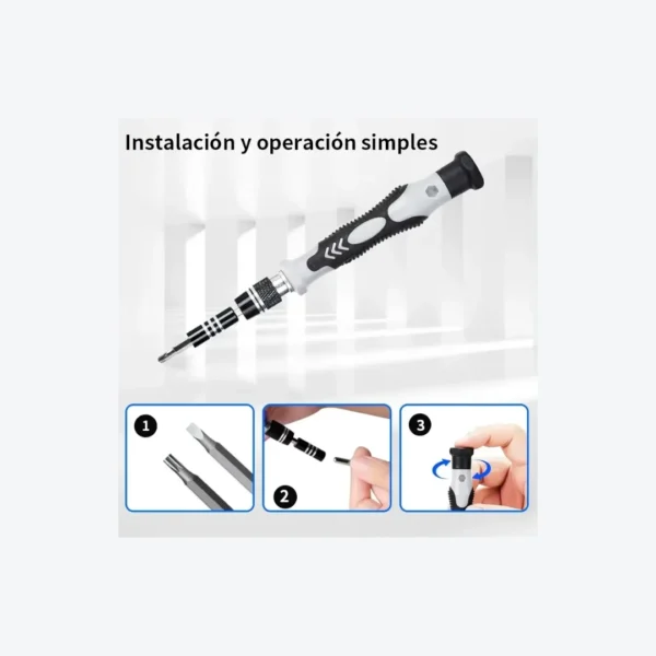 S25a367ceac5642798e605a115491e2688 Kit de Destornilladores de Precisión 115 en 1 RUIBO | Set Masivo Magnético para Electrónica