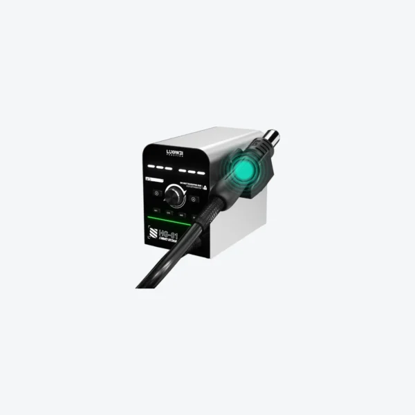 Pistola de Aire Caliente LUOWEI HG-01 800W | Flujo de Aire en Espiral y Control Inteligente