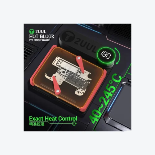 Mini Plataforma de Precalentamiento 2UUL PH11 Hot-Block | Precisión para Placas Base